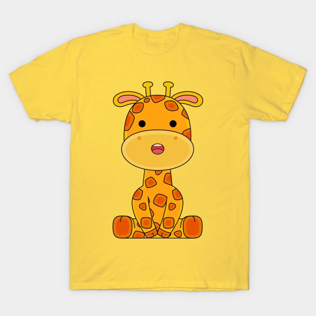 giraffe T-Shirt by MEDZ